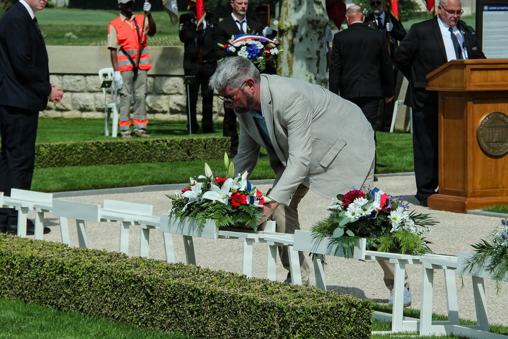 Somme American Cemetery and Memorial, Memorial Day ceremony 2026