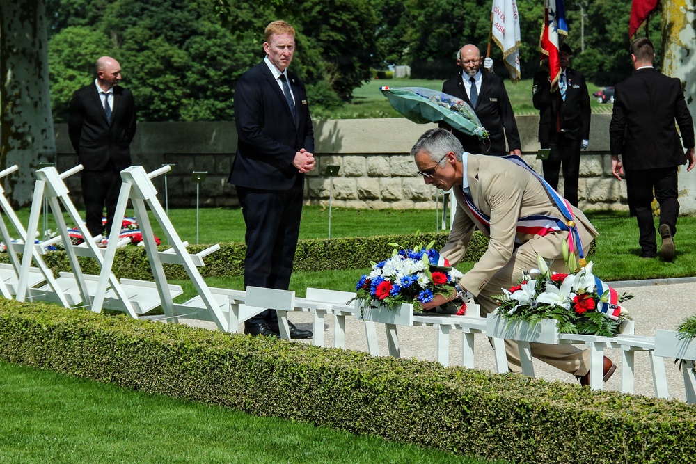 Somme American Cemetery and Memorial, Memorial Day ceremony 2026
