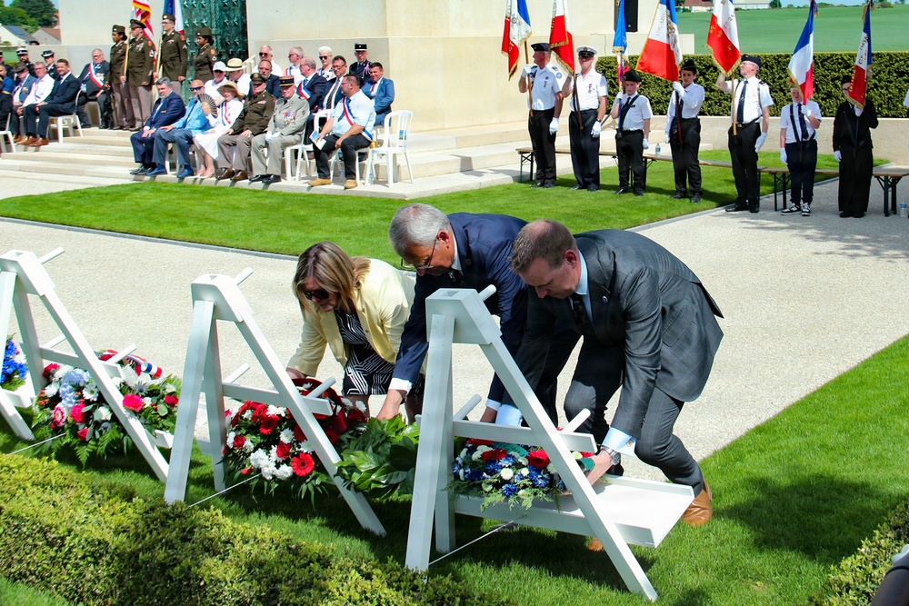Somme American Cemetery and Memorial, Memorial Day ceremony 2026