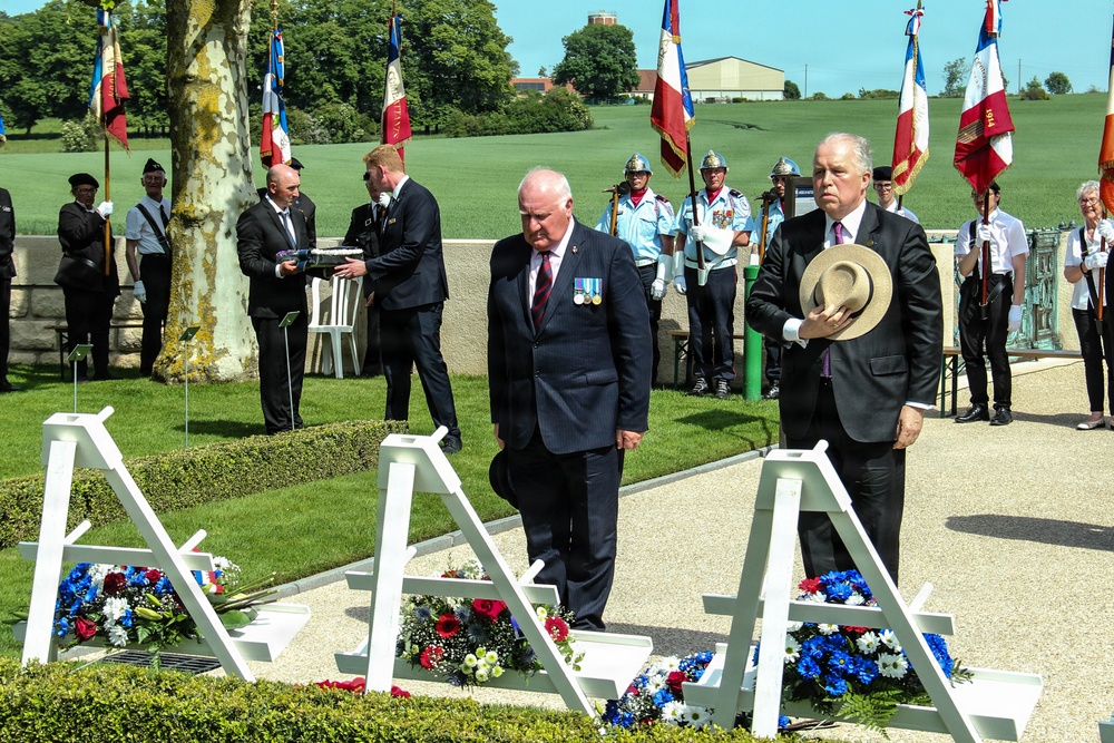 Somme American Cemetery and Memorial, Memorial Day ceremony 2026