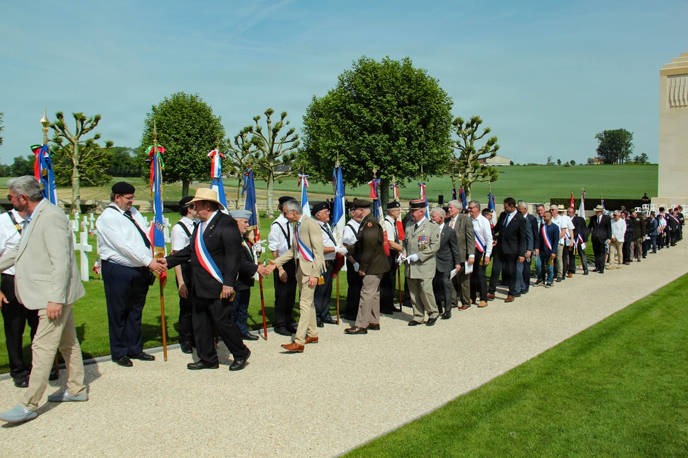Somme American Cemetery and Memorial, Memorial Day ceremony 2026