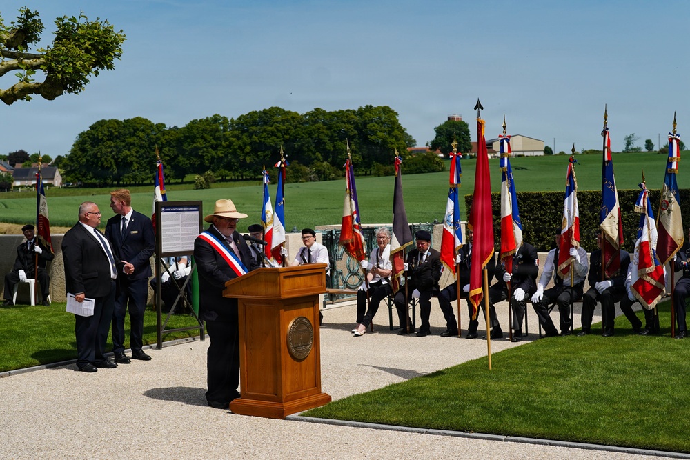 Somme American Cemetery and Memorial, Memorial Day ceremony 2026