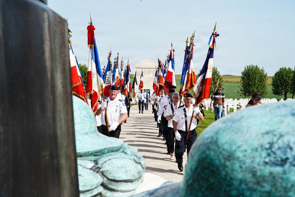Somme American Cemetery and Memorial, Memorial Day ceremony 2026