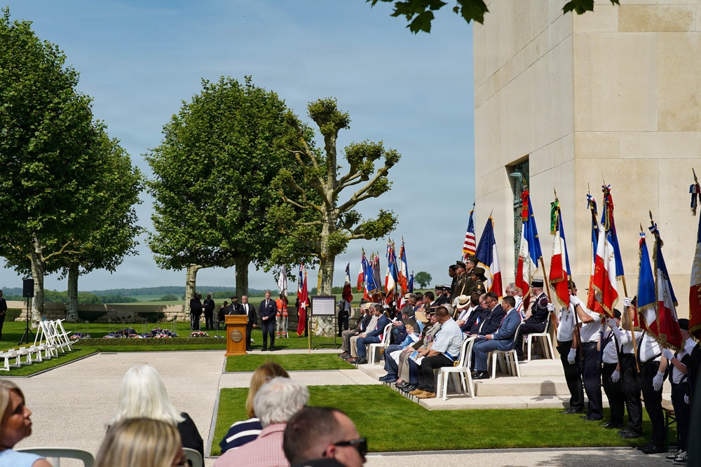 Somme American Cemetery and Memorial, Memorial Day ceremony 2026
