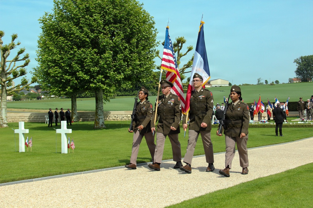 Somme American Cemetery and Memorial, Memorial Day ceremony 2026