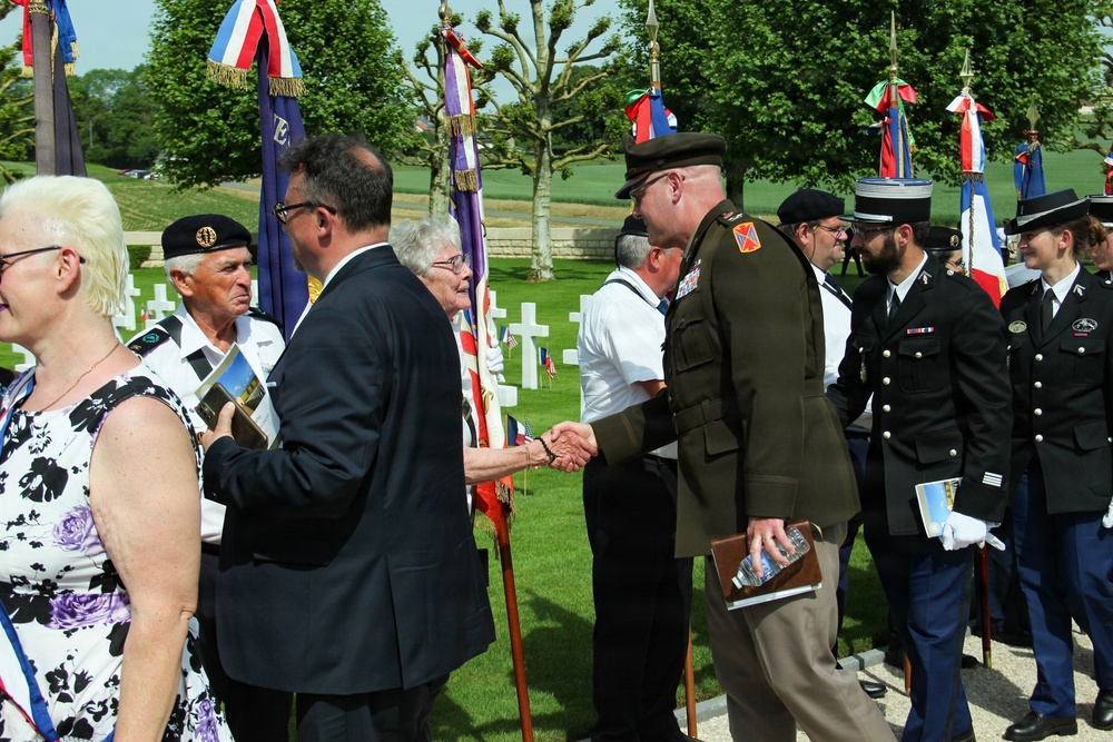 Somme American Cemetery and Memorial, Memorial Day ceremony 2026
