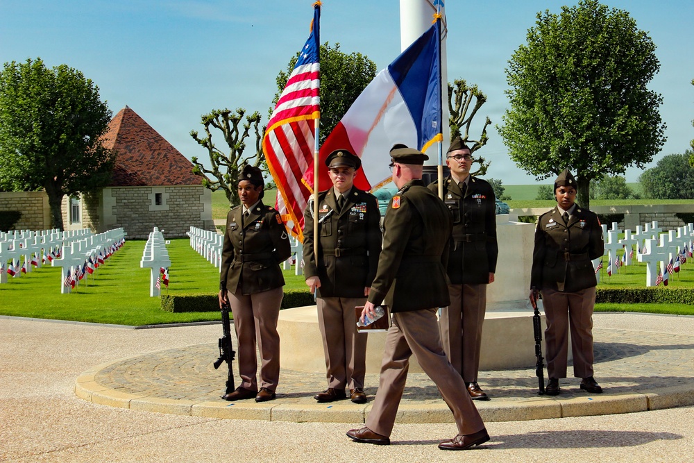 Somme American Cemetery and Memorial, Memorial Day ceremony 2026