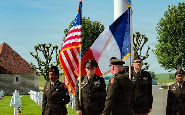Somme American Cemetery and Memorial, Memorial Day ceremony 2026