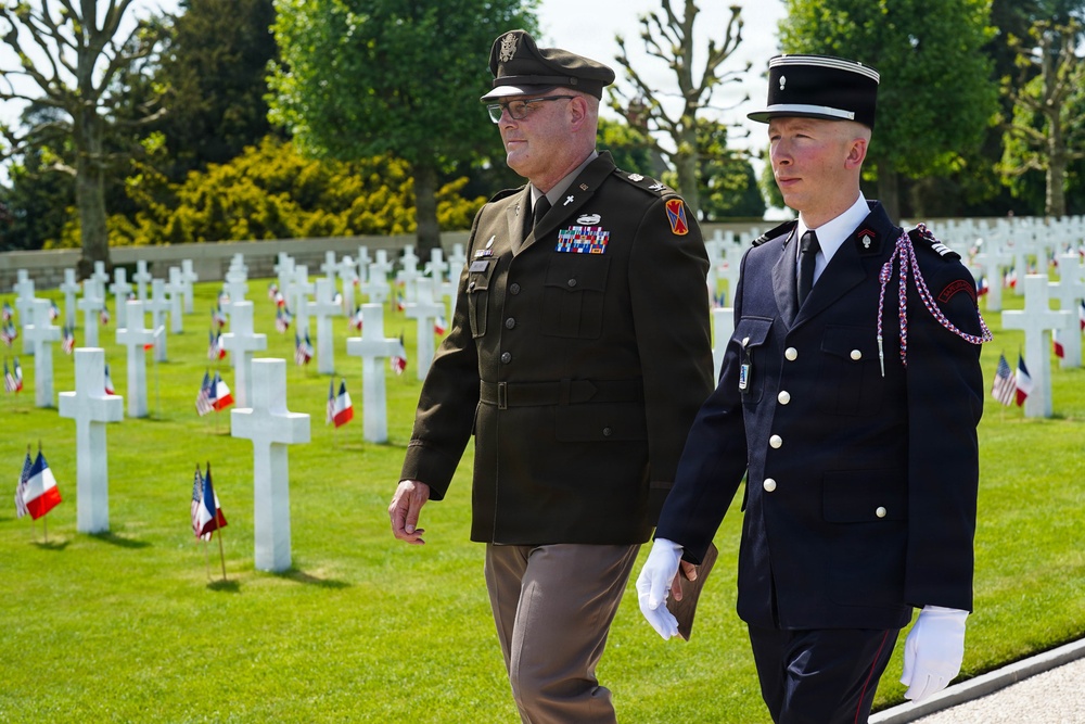 Somme American Cemetery and Memorial, Memorial Day ceremony 2026