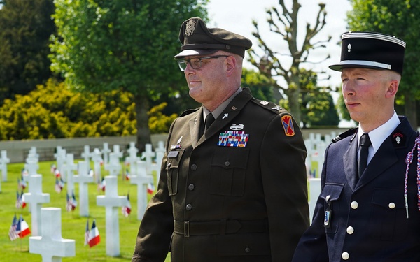 Somme American Cemetery and Memorial, Memorial Day ceremony 2026