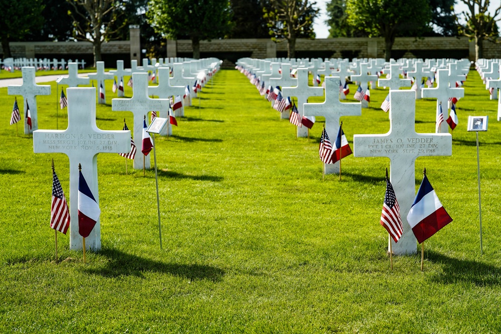 Somme American Cemetery and Memorial, Memorial Day ceremony 2026