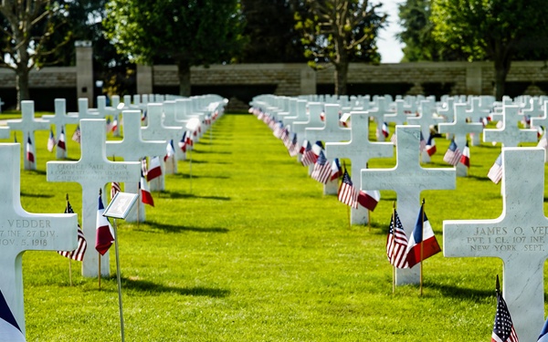 Somme American Cemetery and Memorial, Memorial Day ceremony 2026