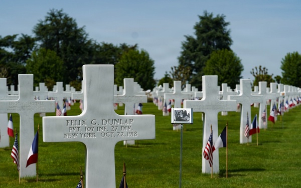 Somme American Cemetery and Memorial, Memorial Day ceremony 2026