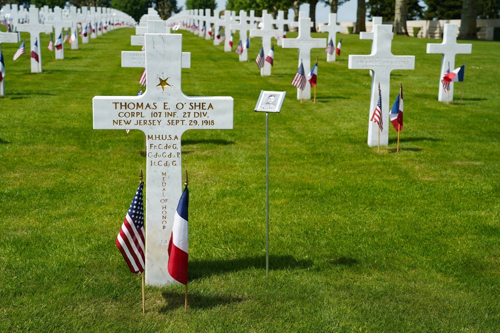 Somme American Cemetery and Memorial, Memorial Day ceremony 2026