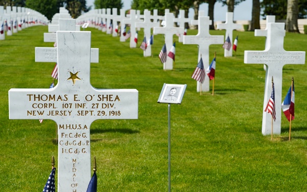 Somme American Cemetery and Memorial, Memorial Day ceremony 2026