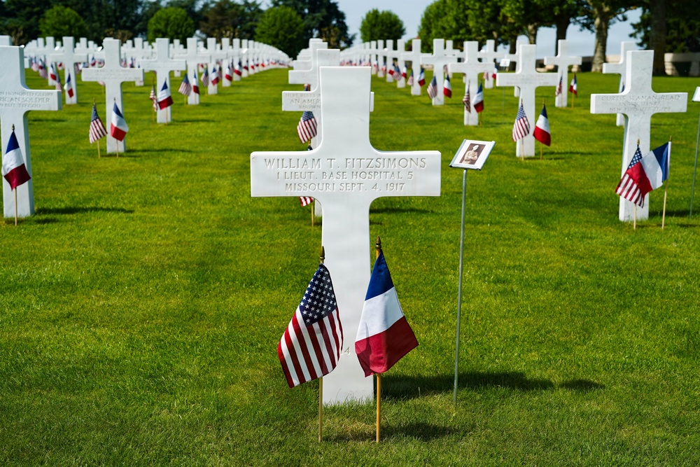Somme American Cemetery and Memorial, Memorial Day ceremony 2026