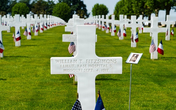 Somme American Cemetery and Memorial, Memorial Day ceremony 2026