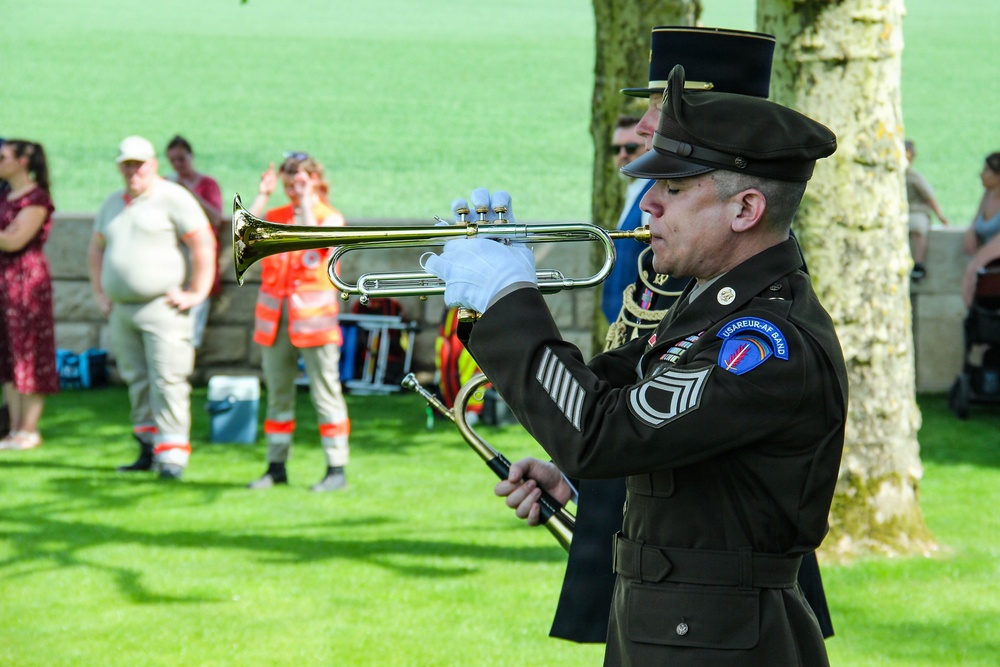 Somme American Cemetery and Memorial, Memorial Day ceremony 2026