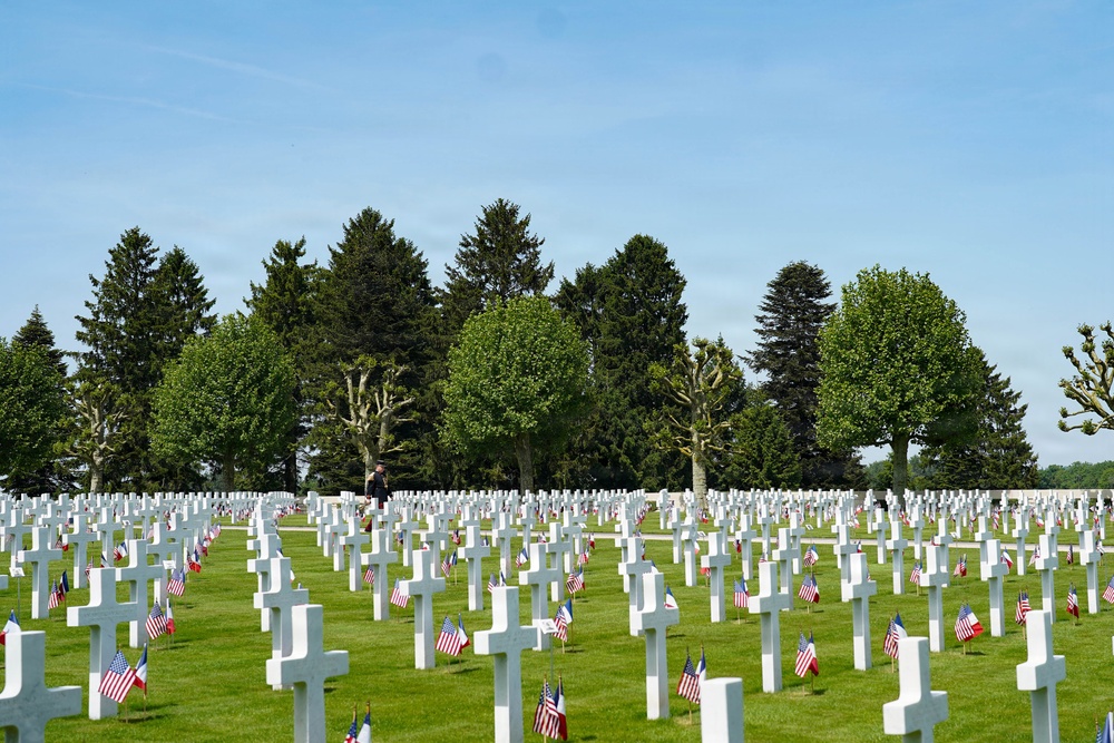 Somme American Cemetery and Memorial, Memorial Day ceremony 2026