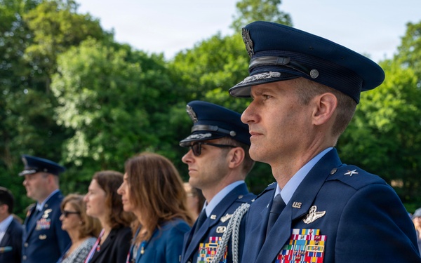 USAFE-AFAFRICA deputy commander commemorates sacrifice, legacy of fallen service members during Memorial Day