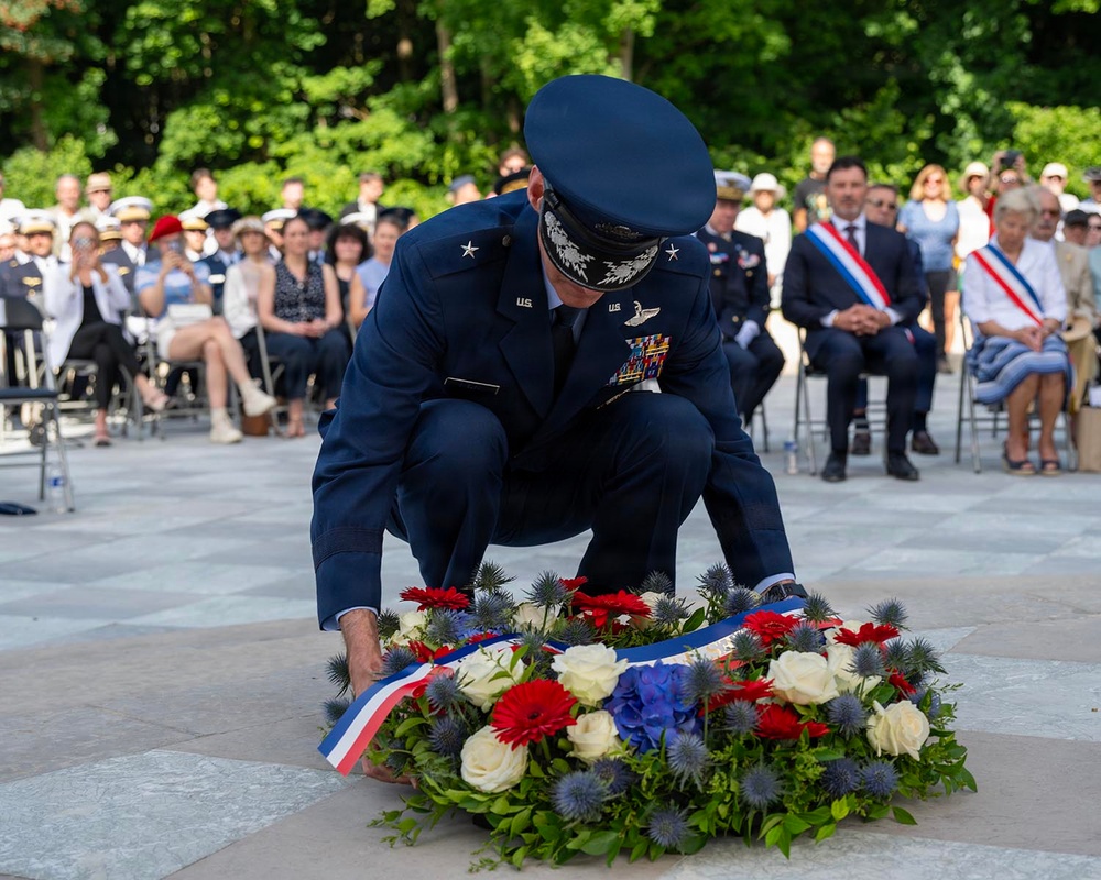 USAFE-AFAFRICA deputy commander commemorates sacrifice, legacy of fallen service members during Memorial Day