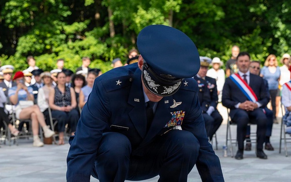 USAFE-AFAFRICA deputy commander commemorates sacrifice, legacy of fallen service members during Memorial Day