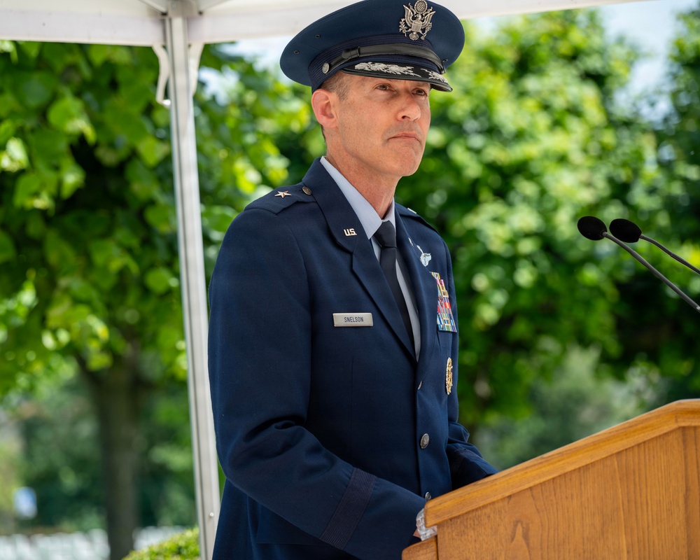 USAFE-AFAFRICA deputy commander commemorates sacrifice, legacy of fallen service members during Memorial Day