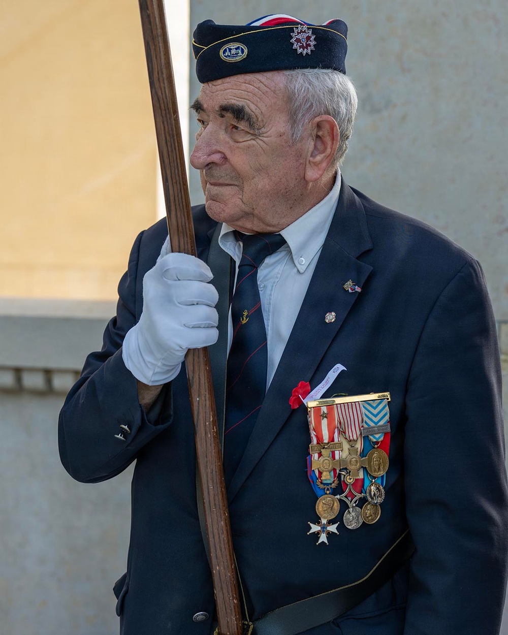 Honoring the fallen at Lafayette Escadrille Cemetery