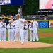 NAVSUP WSS Chief of Staff Throws First Pitch for Navy Week