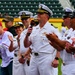 NAVSUP WSS Chief of Staff Throws First Pitch for Navy Week