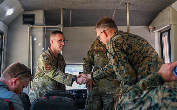 USSOUTHCOM commander visits deployed personnel in Puerto Rico