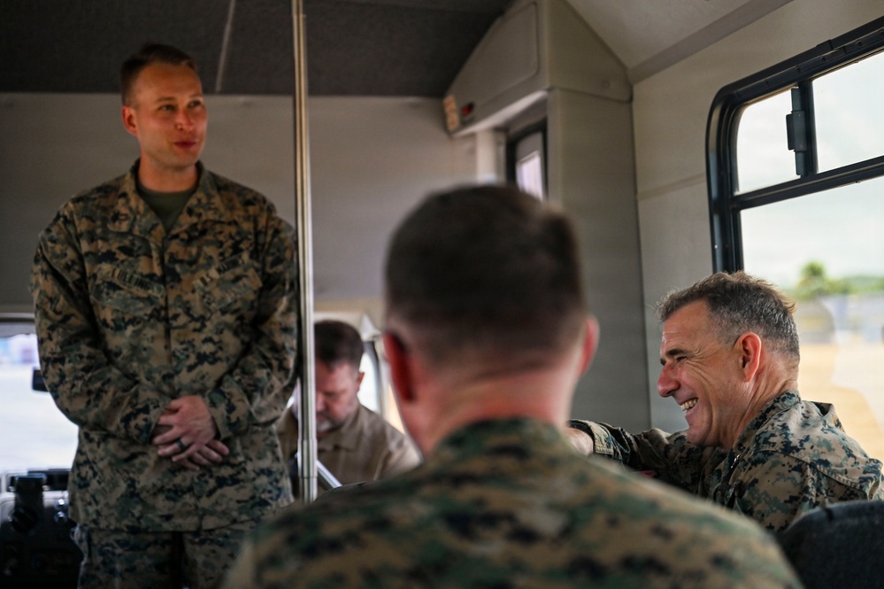 USSOUTHCOM commander visits deployed personnel in Puerto Rico