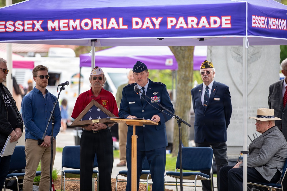 Vermont Adjutant General speeks at Essex Memorial Day Parade