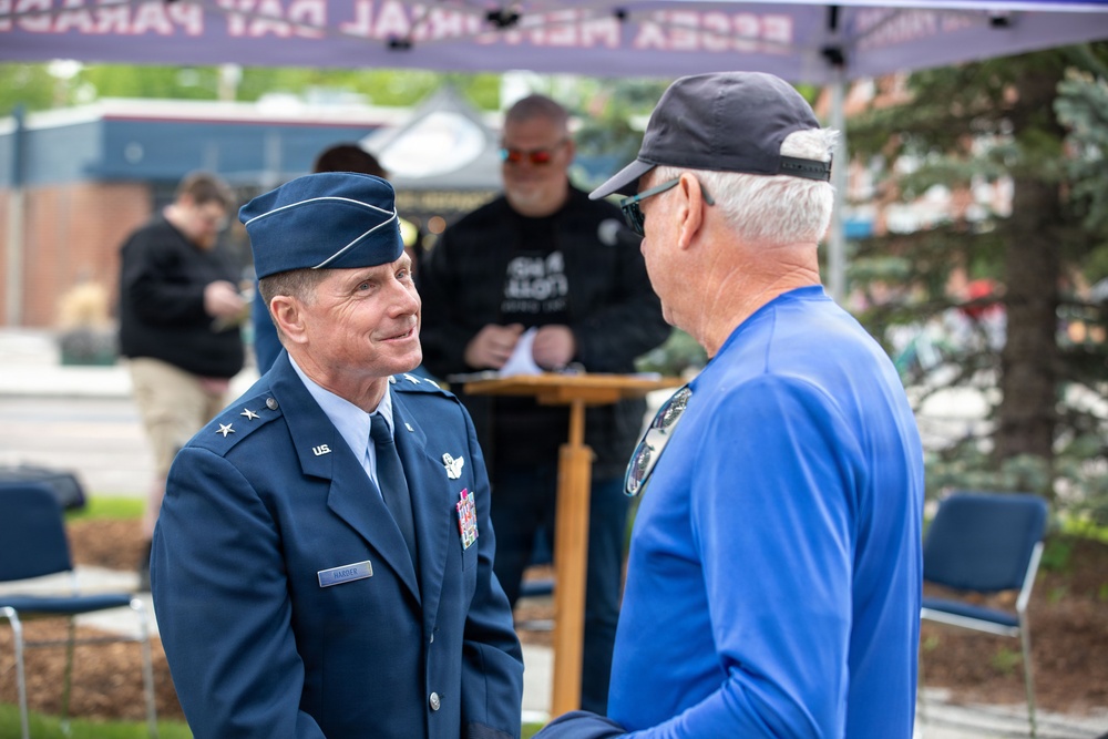 Vermont Adjutant General speeks at Essex Memorial Day Parade