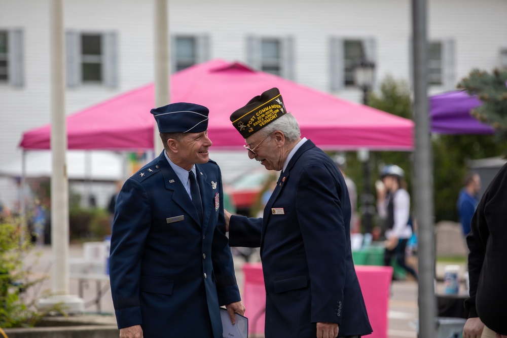 Vermont Adjutant General speeks at Essex Memorial Day Parade