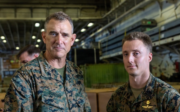 22nd MEU (SOC) | USSOUTHCOM Commander Visits USS IWO JIMA