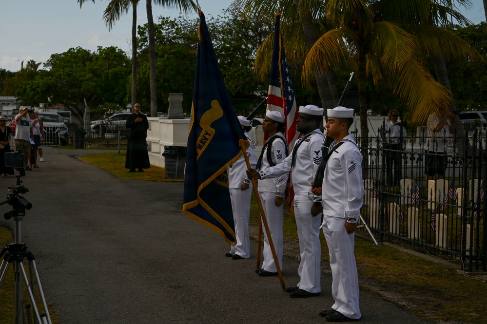 USS Maine Memorial Day Ceremony