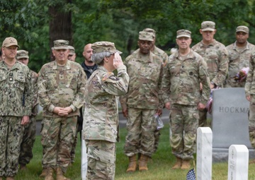 Chaplain Corps honors the fallen on Chaplains Hill at Arlington National Cemetery during ‘Flags In’