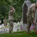 Chaplain Corps honors the fallen on Chaplains Hill at Arlington National Cemetery during ‘Flags In’