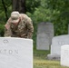 Chaplain Corps honors the fallen on Chaplains Hill at Arlington National Cemetery during ‘Flags In’