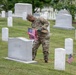 Chaplain Corps honors the fallen on Chaplains Hill at Arlington National Cemetery during ‘Flags In’