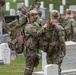 Honoring the fallen at Arlington National Cemetery during 'Flags In'