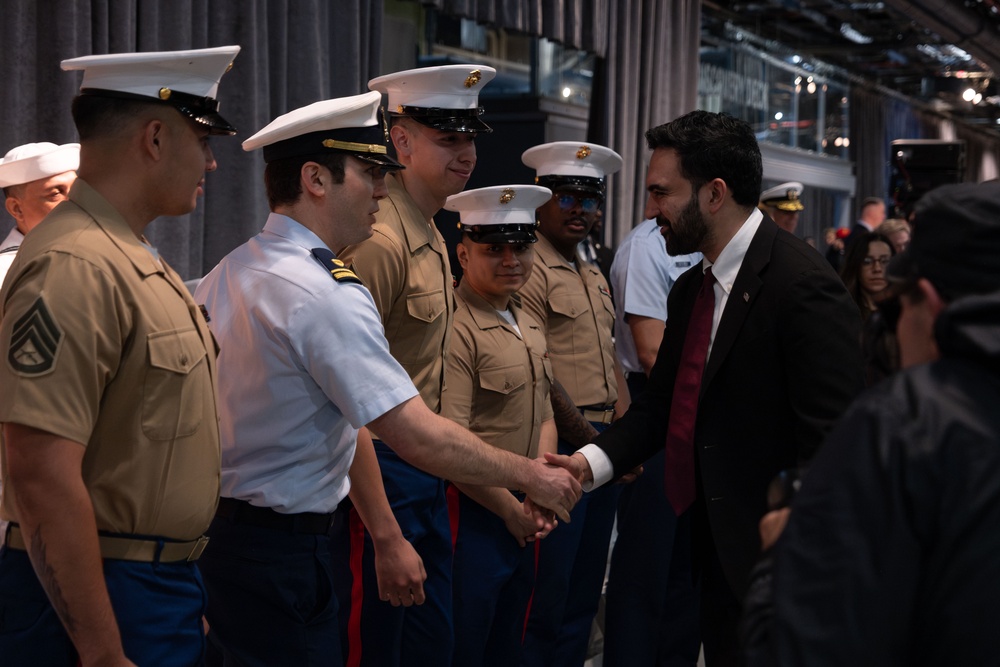 U.S. Coast Guard participates in Memorial Day ceremony aboard Intrepid Museum