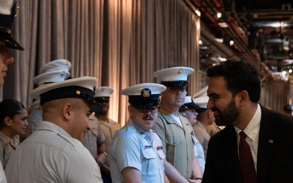U.S. Coast Guard participates in Memorial Day ceremony aboard Intrepid Museum