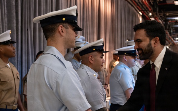 U.S. Coast Guard participates in Memorial Day ceremony aboard Intrepid Museum