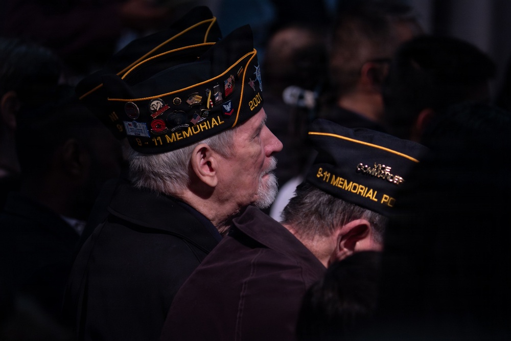 U.S. Coast Guard participates in Memorial Day ceremony aboard Intrepid Museum