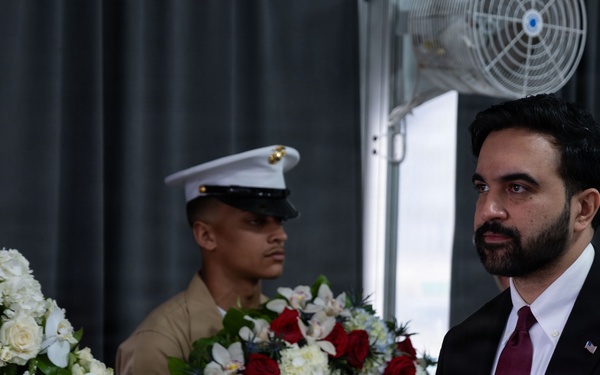 U.S. Coast Guard participates in Memorial Day ceremony aboard Intrepid Museum