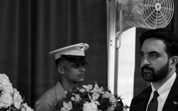 U.S. Coast Guard participates in Memorial Day ceremony aboard Intrepid Museum