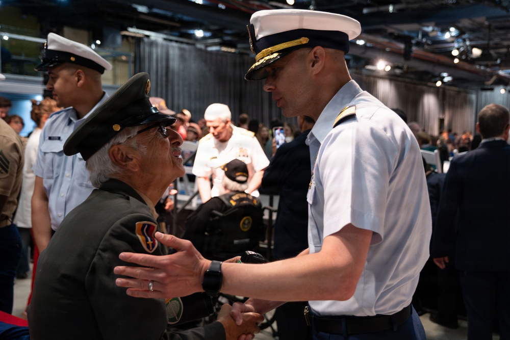U.S. Coast Guard participates in Memorial Day ceremony aboard Intrepid Museum