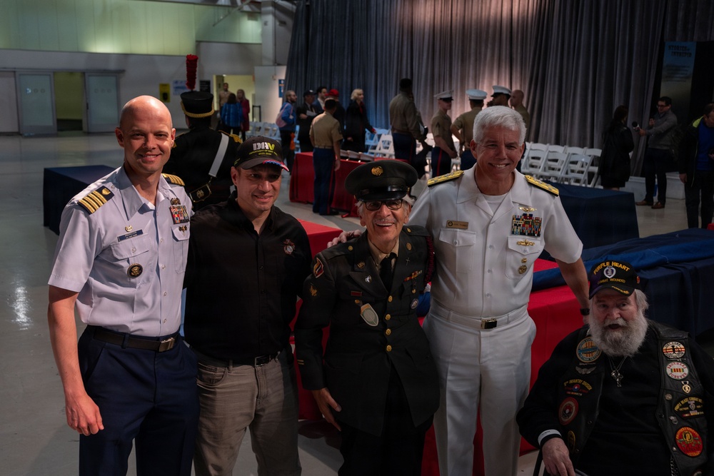 U.S. Coast Guard participates in Memorial Day ceremony aboard Intrepid Museum